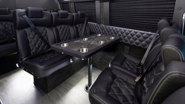 15 passenger sprinter van inside hollywood