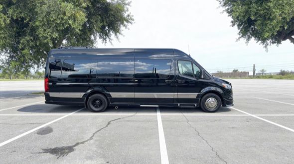 hollywood private event sprinter van rental