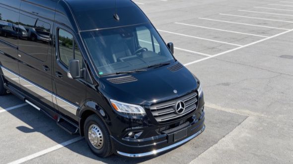 hollywood sporting event sprinter van rental