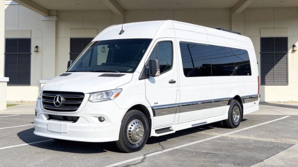 hollywood wedding sprinter van rental