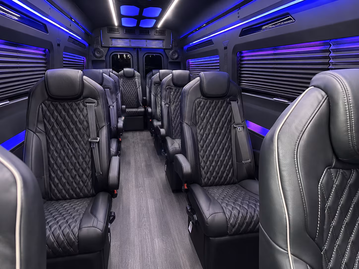 15 passenger sprinter van inside