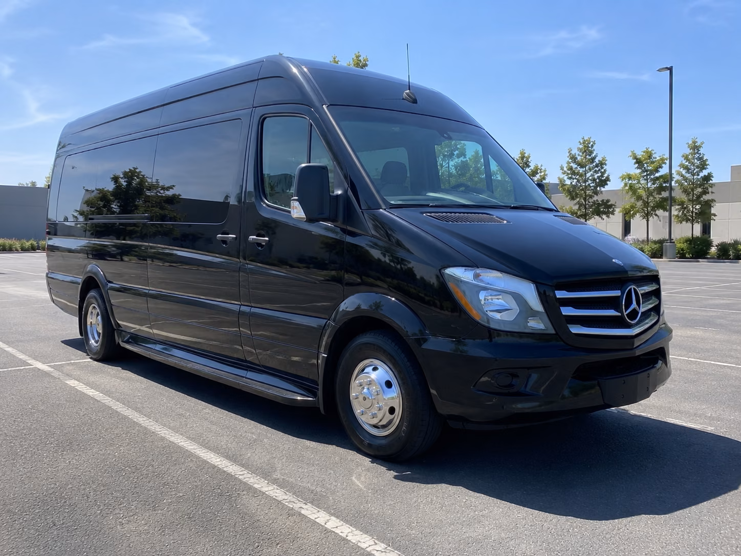 hollywood sporting event sprinter van rental