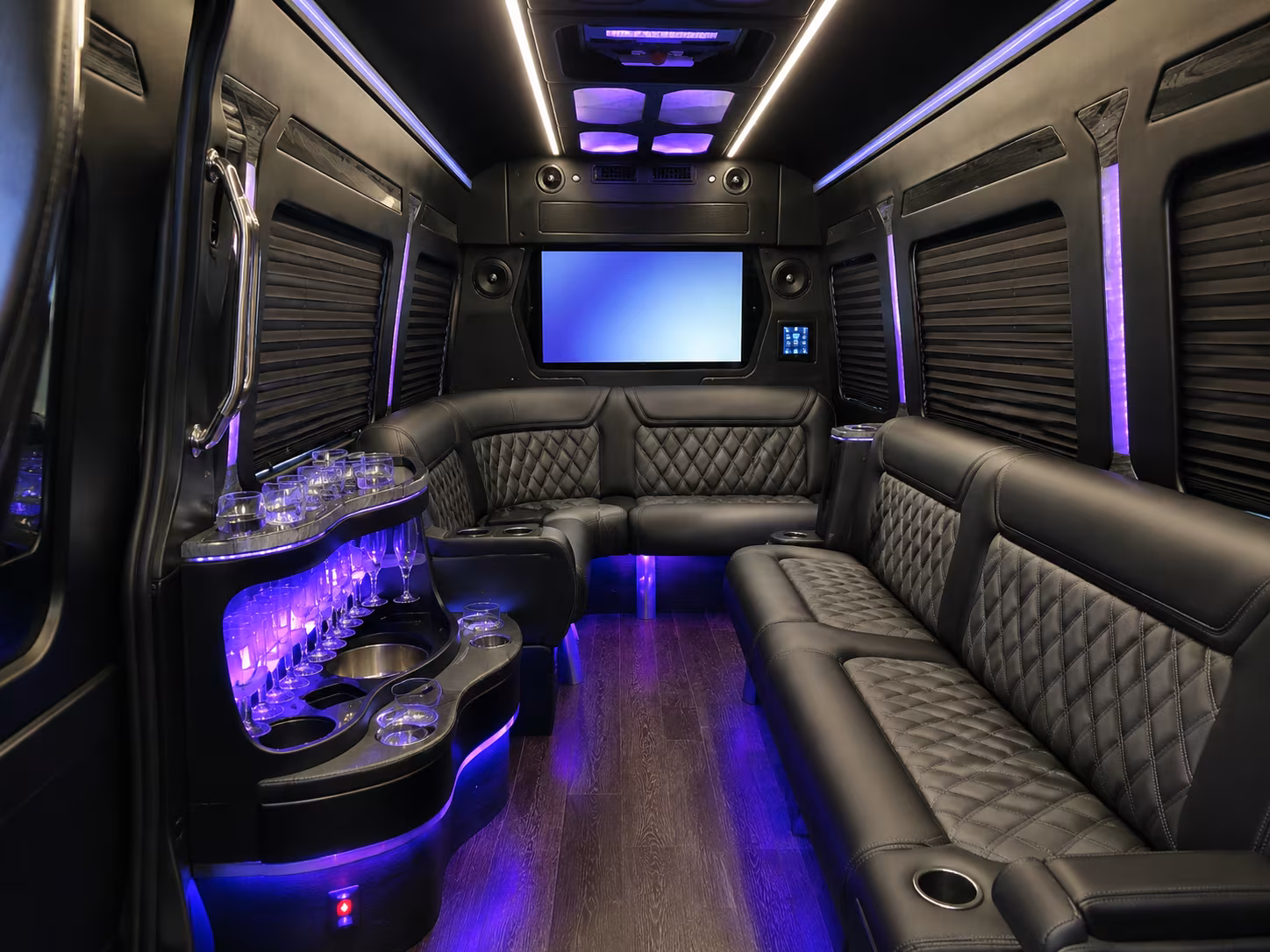 hollywood sprinter limousine interior